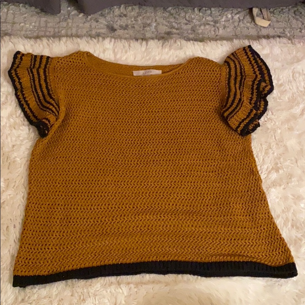 Vintage Inspired Loft Knit Top